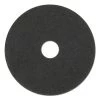 3M 7200 17 In. Dia. 7200 Low-Speed Stripper Floor Pad - Black (5/Carton)