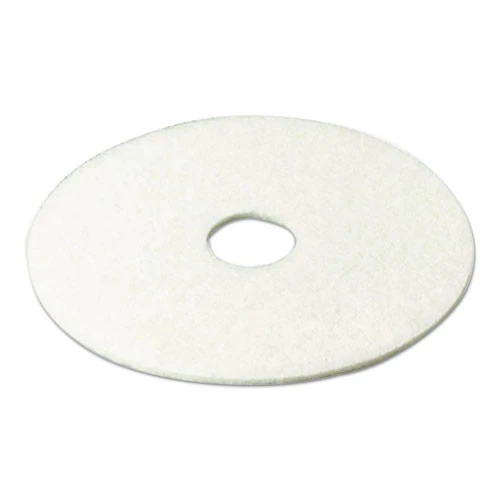 3M 4100 5/Carton 17 In. Dia., 4100 Low-Speed Super Polishing Floor Pads - White 2 3M 4100 5/Carton 17 In. Dia., 4100 Low-Speed Super Polishing Floor Pads - White - Image 2
