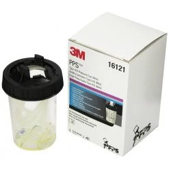 3M 16121 PPS Type H/O Mini Pressure Cup, 6 Ounce