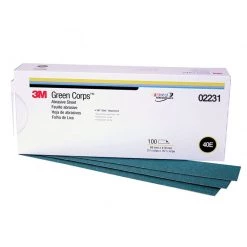 3M 2231 Green Corps Stikit Production Sheet 2-3/4 In. X 16-1/2 In. 40E (100-Pack)