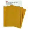 3M 2538 Production Resinite Gold Sheet 9 In. X 11 In. P500A (50-Pack)