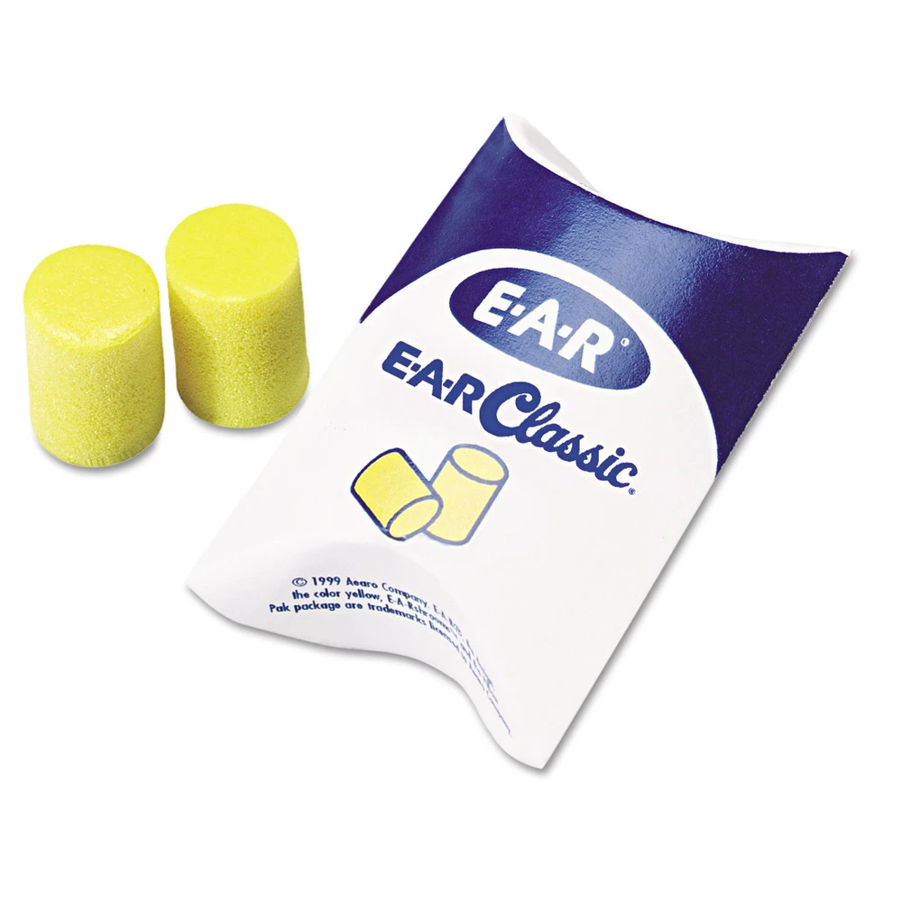 3M 310-1001 E-A-R Pillow Pack Classic Uncorded Earplugs (200-Pair) 3 3M 310-1001 E-A-R Pillow Pack Classic Uncorded Earplugs (200-Pair) - Image 3