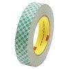 3M 410M 1 In. X 36 Yds. Double Coated 3 In. Core Tissue Tape - White (1-Roll)