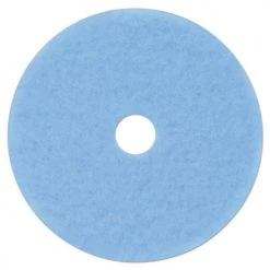 3M 59829 Hi-Performance 21 In. Diameter Burnish Pad 3050 - Sky Blue (5/Carton)