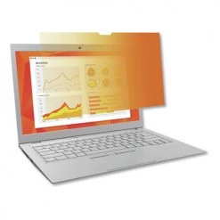 3M GF133W9E 16:9 Aspect Ratio Thin Gold Privacy Filter With COMPLY Attachment System For 13.3 In. Laptops