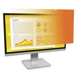 3M GF240W9B 16:9 Frameless Privacy Filter For 24-in Widescreen Monitor - Gold