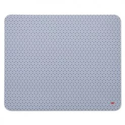 3M MP200PS 8 1/2 In. X 7 In. Nonskid Repositionable Adhesive Back Precise Mouse Pad - Gray/Bitmap
