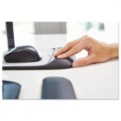 3M MW85B 8 1/2 In. X 9 In. X 3/4 In. Solid Color Precise Mousing Surface Mouse Pad With Gel Wrist Rest -Cheap 3M Store thmnmw85b f