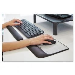 3M MW85B 8 1/2 In. X 9 In. X 3/4 In. Solid Color Precise Mousing Surface Mouse Pad With Gel Wrist Rest -Cheap 3M Store thmnmw85b h