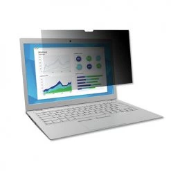 3M PF133W9B 16:9 Aspect Ratio 13.3 In. Blackout Privacy Filter With COMPLY Attachment System