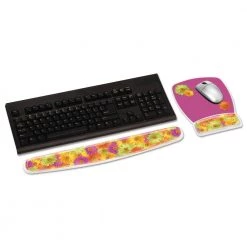 3M WR308DS Daisy Design Clear Gel Keyboard Wrist Rest -Cheap 3M Store thmnwr308ds b