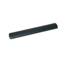 3M WR310LE 19 In. Antimicrobial Leatherette Cover Gel Wrist Rest For Keyboard - Black