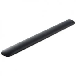 3M WR85B 19 In. X 2 In. X 0.75 In. Gel Keyboard Wrist Rest - Solid Black