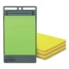 3M XT456-9CT+HOLDER 4.5 In. X 6.75 In. XL Notes With Holder - Green/Orange/Yellow (25-Sheets/Pad 9 Pads/Pack)