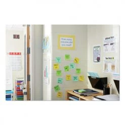 3M XTRM3312TRYG 45 Sheets 3 In. X 3 In. Water-Resistant Self-Stick Notes - Green (12/Pack) -Cheap 3M Store thmnxtrm3312tryg e